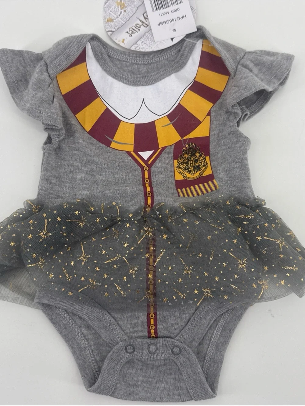 NWT Harry Potter Baby Girl's One piece Tutu 0-3 Months